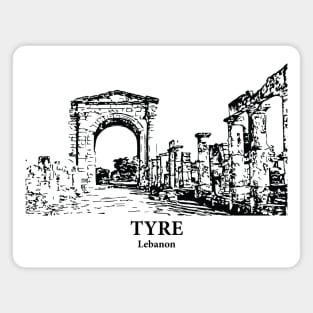 Tyre - Lebanon Magnet